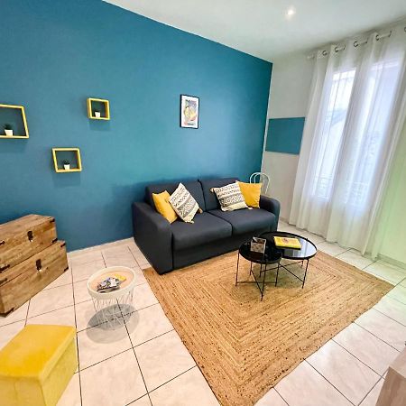 Joli Appartement Spacieux A 3 Min A Pied De La Mer Nice Ngoại thất bức ảnh