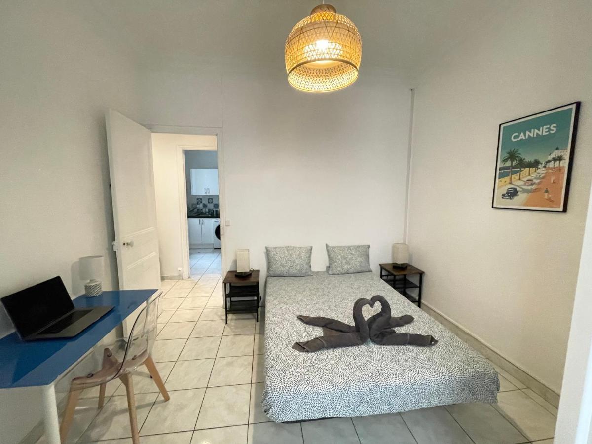 Joli Appartement Spacieux A 3 Min A Pied De La Mer Nice Ngoại thất bức ảnh
