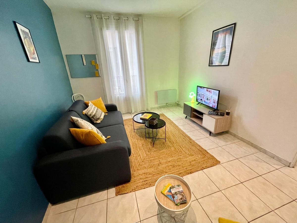 Joli Appartement Spacieux A 3 Min A Pied De La Mer Nice Ngoại thất bức ảnh