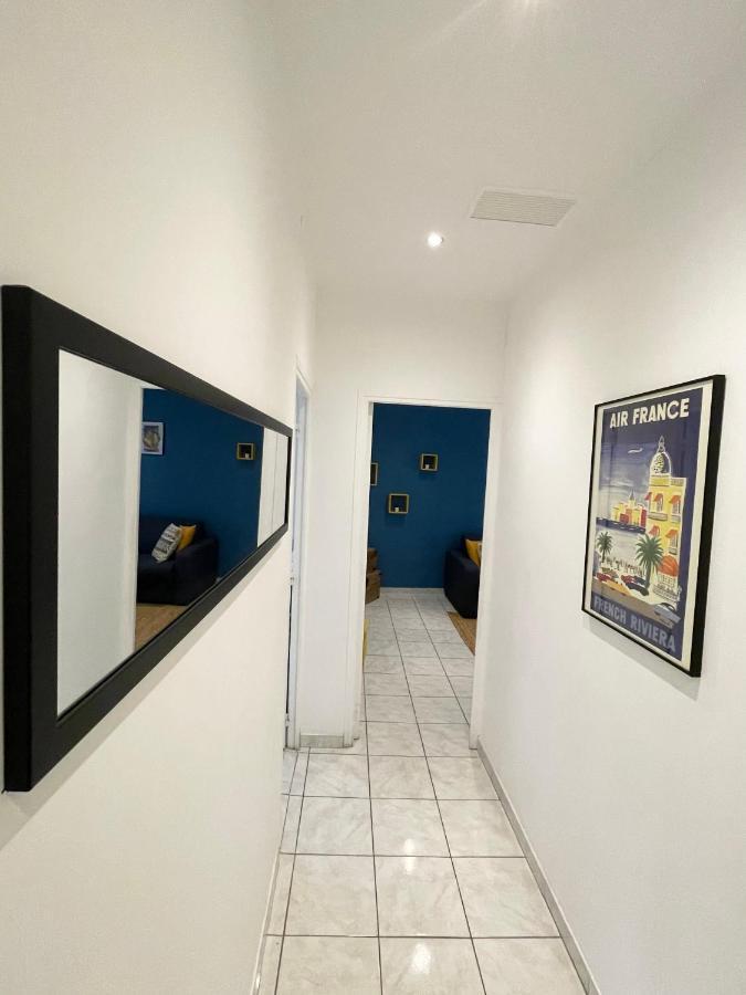Joli Appartement Spacieux A 3 Min A Pied De La Mer Nice Ngoại thất bức ảnh